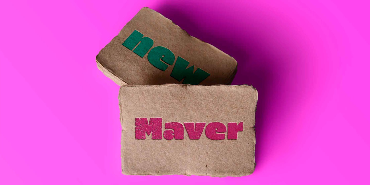 Przykładowa czcionka Maver #2